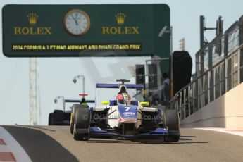 World © Octane Photographic Ltd. 2014 Formula 1 Abu Dhabi Grand Prix, GP3 Race 1, Saturday 22nd November 2014. Dean Stoneman - Koiranan GP. Digital Ref : 1164CB1D7788