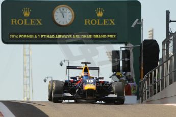 World © Octane Photographic Ltd. 2014 Formula 1 Abu Dhabi Grand Prix, GP3 Race 1, Saturday 22nd November 2014. Alex Lynn - Carlin. Digital Ref : 1164CB1D7819