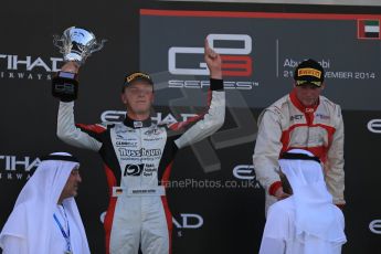 World © Octane Photographic Ltd. Saturday 22nd November 2014. GP3 Qualifying – Abu Dhabi GP - Yas Marina Circuit, United Arab Emirates. Dean Stoneman. Koiranen GP and Marvin Kirchhofer - ART Grand Prix. Digital Ref : 1164LB1D9981