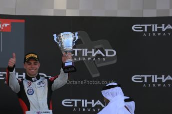 World © Octane Photographic Ltd. Saturday 22nd November 2014. GP3 Qualifying – Abu Dhabi GP - Yas Marina Circuit, United Arab Emirates. Dino Zamparelli - ART Grand Prix. Digital Ref :1164LB1D9999