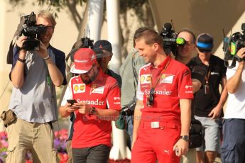 World © Octane Photographic Ltd. 2014 Formula 1 Abu Dhabi Grand Prix, FIA Press conference, Thursday 20th November 2014.  Fernando Alonso – Scuderia Ferrari. Digital Ref :1155CB7D7864