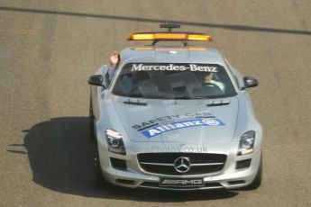 World © Octane Photographic Ltd. Friday 21st November 2014. Abu Dhabi Grand Prix - Yas Marina Circuit - Formula 1 Practice 1. Mercedes AMG GT SLS Safety Car. Digital Ref: