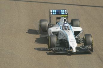 World © Octane Photographic Ltd. Friday 21st November 2014. Abu Dhabi Grand Prix - Yas Marina Circuit - Formula 1 Practice 1. Williams Racing FW36 – Valtteri Bottas. Digital Ref: