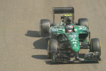 World © Octane Photographic Ltd. Friday 21st November 2014. Abu Dhabi Grand Prix - Yas Marina Circuit - Formula 1 Practice 1. Caterham F1 Team CT05 – William Stevens. Digital Ref: