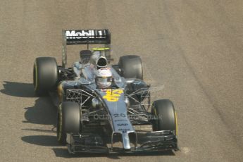 World © Octane Photographic Ltd. Friday 21st November 2014. Abu Dhabi Grand Prix - Yas Marina Circuit - Formula 1 Practice 1. McLaren Mercedes MP4/29 – Kevin Magnussen. Digital Ref: