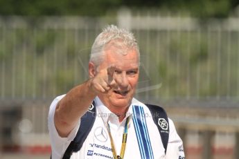 World © Octane Photographic Ltd. Friday 21st November 2014. Abu Dhabi Grand Prix - Yas Marina Circuit - Formula 1 Practice 1. Williams Racing Technical Director - Pat Symonds. Digital Ref: