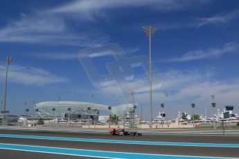 World © Octane Photographic Ltd. Friday 21st November 2014. Abu Dhabi Grand Prix - Yas Marina Circuit - Formula 1 Practice 1. Scuderia Toro Rosso STR 9 – Daniil Kvyat. Digital Ref: