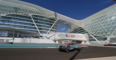 World © Octane Photographic Ltd. Friday 21st November 2014. Abu Dhabi Grand Prix - Yas Marina Circuit - Formula 1 Practice 1. Mercedes AMG Petronas F1 W05 - Nico Rosberg. Digital Ref: 1158LB1D4472