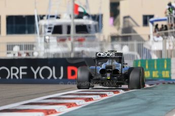 World © Octane Photographic Ltd. Friday 21st November 2014. Abu Dhabi Grand Prix - Yas Marina Circuit - Formula 1 Practice 1. McLaren Mercedes MP4/29 – Kevin Magnussen. Digital Ref: 1158LB1D4517