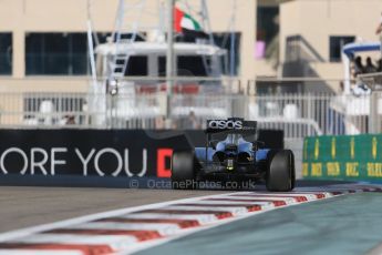 World © Octane Photographic Ltd. Friday 21st November 2014. Abu Dhabi Grand Prix - Yas Marina Circuit - Formula 1 Practice 1. McLaren Mercedes MP4/29 - Jenson Button. Digital Ref: 1158LB1D4560