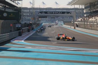 World © Octane Photographic Ltd. Sunday 23rd November 2014. GP2 Race 2 – Abu Dhabi GP - Yas Marina Circuit, United Arab Emirates. Stefano Coletti - Racing Engineering. Digital Ref :1170CB1D7022