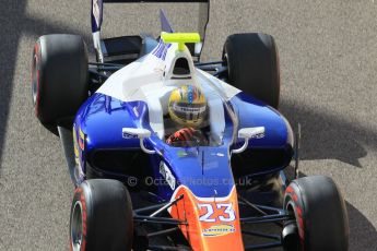 World © Octane Photographic Ltd. Sunday 23rd November 2014. GP2 Race 2 – Abu Dhabi GP - Yas Marina Circuit, United Arab Emirates. Johnny Cecotto - Trident. Digital Ref :1170CB1D9263