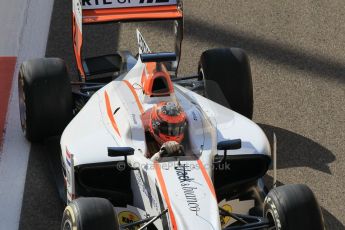 World © Octane Photographic Ltd. Sunday 23rd November 2014. GP2 Race 2 – Abu Dhabi GP - Yas Marina Circuit, United Arab Emirates. Daniel de Jong - MP Motorsport. Digital Ref : 1170CB1D9278