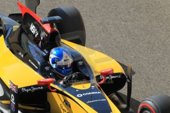 World © Octane Photographic Ltd. Sunday 23rd November 2014. GP2 Race 2 – Abu Dhabi GP - Yas Marina Circuit, United Arab Emirates. Jolyon Palmer – DAMS. Digital Ref : 1170CB1D9285