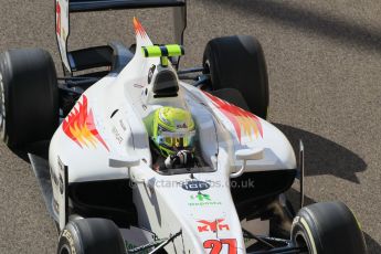 World © Octane Photographic Ltd. Sunday 23rd November 2014. GP2 Race 2 – Abu Dhabi GP - Yas Marina Circuit, United Arab Emirates. Kimiya Sato - Campos Racing. Digital Ref :1170CB1D9314