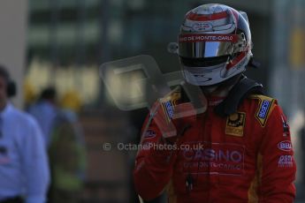 World © Octane Photographic Ltd. Sunday 23rd November 2014. GP2 Race 2 Parc Ferme – Abu Dhabi GP - Yas Marina Circuit, United Arab Emirates. Stefano Coletti - Racing Engineering. Digital Ref :1170LB1D7057