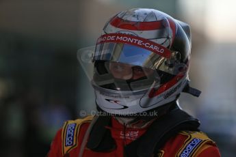 World © Octane Photographic Ltd. Sunday 23rd November 2014. GP2 Race 2 Parc Ferme – Abu Dhabi GP - Yas Marina Circuit, United Arab Emirates. Stefano Coletti - Racing Engineering. Digital Ref :1170LB1D7081