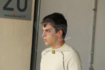 World © Octane Photographic Ltd.  Friday 21st November 2014. GP2 Practice – Abu Dhabi GP - Yas Marina Circuit, United Arab Emirates. Sergio Cananasas. Digital Ref :