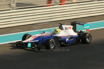 World © Octane Photographic Ltd.  Friday 21st November 2014. GP3 Practice – Abu Dhabi GP - Yas Marina Circuit, United Arab Emirates. Pal Varhaug – Jenzer Motorsport. Digital Ref :
