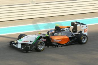 World © Octane Photographic Ltd. Friday 21st November 2014. GP3 Practice – Abu Dhabi GP - Yas Marina Circuit, United Arab Emirates. Nelson Mason - Hilmer Motorsport. Digital Ref :