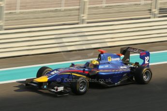 World © Octane Photographic Ltd. Friday 21st November 2014. GP3 Practice – Abu Dhabi GP - Yas Marina Circuit, United Arab Emirates. Luis sa Silva - Carlin. Digital Ref :