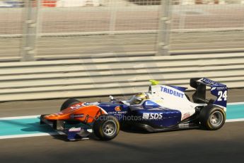 World © Octane Photographic Ltd. Friday 21st November 2014. GP3 Practice – Abu Dhabi GP - Yas Marina Circuit, United Arab Emirates. Ryan Cullen - Trident. Digital Ref :