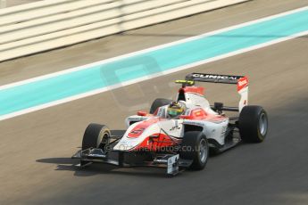World © Octane Photographic Ltd. Friday 21st November 2014. GP3 Practice – Abu Dhabi GP - Yas Marina Circuit, United Arab Emirates. Marvin Kirchhofer - ART Grand Prix. Digital Ref :1157CB1D5487