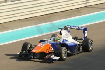 World © Octane Photographic Ltd.  Friday 21st November 2014. GP3 Practice – Abu Dhabi GP - Yas Marina Circuit, United Arab Emirates. Kang Ling - Fontana – Trident. Digital Ref : 1157CB1D5509