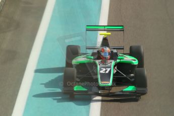 World © Octane Photographic Ltd. Friday 21st November 2014. GP3 Practice – Abu Dhabi GP - Yas Marina Circuit, United Arab Emirates. Richie Stanaway - Status Grand Prix. Digital Ref :1157CB1D5602