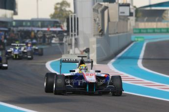 World © Octane Photographic Ltd.  Friday 21st November 2014. GP3 Practice – Abu Dhabi GP - Yas Marina Circuit, United Arab Emirates. Pal Varhaug – Jenzer Motorsport. Digital Ref :