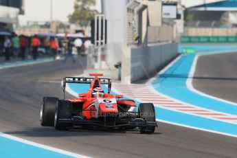 World © Octane Photographic Ltd. Friday 21st November 2014. GP3 Practice – Abu Dhabi GP - Yas Marina Circuit, United Arab Emirates. Jann Mardenborough - Arden International. Digital Ref :