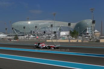 World © Octane Photographic Ltd. Friday 21st November 2014. GP3 Practice – Abu Dhabi GP - Yas Marina Circuit, United Arab Emirates. Dino Zamparelli - ART Grand Prix. Digital Ref :1157LB1D2843