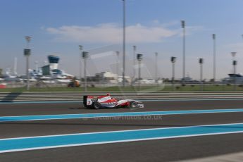 World © Octane Photographic Ltd. Friday 21st November 2014. GP3 Practice – Abu Dhabi GP - Yas Marina Circuit, United Arab Emirates. Dino Zamparelli - ART Grand Prix. Digital Ref :1157LB1D2967