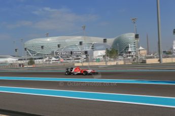 World © Octane Photographic Ltd. Friday 21st November 2014. GP3 Practice – Abu Dhabi GP - Yas Marina Circuit, United Arab Emirates. Jann Mardenborough - Arden International. Digital Ref :1157LB1D3052