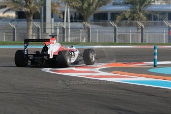 World © Octane Photographic Ltd.  Friday 21st November 2014. GP3 Practice – Abu Dhabi GP - Yas Marina Circuit, United Arab Emirates. Alex Fontana – ART Grand Prix. Digital Ref : 1157LB1D3205