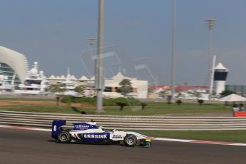 World © Octane Photographic Ltd. Friday 21st November 2014. GP3 Practice – Abu Dhabi GP - Yas Marina Circuit, United Arab Emirates. Jimmy Eriksson - Koiranen GP. Digital Ref :1157LB1D3265