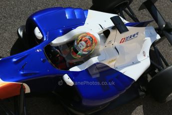 World © Octane Photographic Ltd.  Sunday 23rd November 2014. GP3 Race 2 – Abu Dhabi GP - Yas Marina Circuit, United Arab Emirates. Kang Ling - Fontana – Trident. Digital Ref : 1169CB1D6659