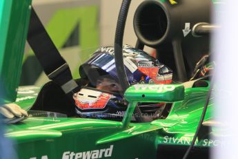 World © Octane Photographic Ltd. Tuesday 25th November 2014. Abu Dhabi Testing - Yas Marina Circuit. Caterham F1 Team CT05 – William Stevens. Digital Ref: 1174CB1D7990