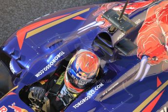 World © Octane Photographic Ltd. Tuesday 25th November 2014. Abu Dhabi Testing - Yas Marina Circuit. Scuderia Toro Rosso STR9 – Max Verstappen. Digital Ref: 1174CB1D8034