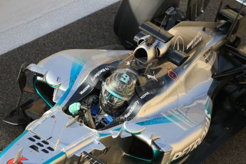 World © Octane Photographic Ltd. Tuesday 25th November 2014. Abu Dhabi Testing - Yas Marina Circuit. Mercedes AMG Petronas F1 W05 Hybrid – Nico Rosberg. Digital Ref: 1174CB1D8070