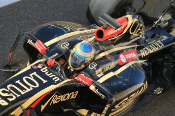 World © Octane Photographic Ltd. Tuesday 25th November 2014. Abu Dhabi Testing - Yas Marina Circuit. Lotus F1 Team E22 – Charles Pic. Digital Ref: 1174CB1D8087