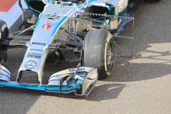 World © Octane Photographic Ltd. Tuesday 25th November 2014. Abu Dhabi Testing - Yas Marina Circuit. Mercedes AMG Petronas F1 W05 Hybrid – Nico Rosberg. Digital Ref: 1174CB1D8136