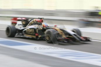 World © Octane Photographic Ltd. Tuesday 25th November 2014. Abu Dhabi Testing - Yas Marina Circuit. Lotus F1 Team E22 – Charles Pic. Digital Ref: 1174CB1D8373