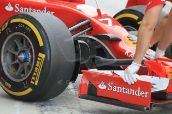 World © Octane Photographic Ltd. Tuesday 25th November 2014. Abu Dhabi Testing - Yas Marina Circuit. Scuderia Ferrari F14T - Kimi Raikkonen. Digital Ref: 1174CB1D8391