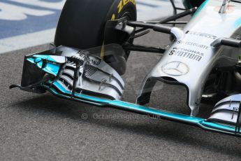 World © Octane Photographic Ltd. Tuesday 25th November 2014. Abu Dhabi Testing - Yas Marina Circuit. Mercedes AMG Petronas F1 W05 Hybrid – Nico Rosberg. Digital Ref: 1174CB1D8426