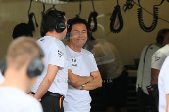 World © Octane Photographic Ltd. Tuesday 25th November 2014. Abu Dhabi Testing - Yas Marina Circuit. McLaren Honda - Eric Boullier. Digital Ref: 1174CB1D8573