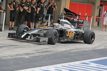 World © Octane Photographic Ltd. Tuesday 25th November 2014. Abu Dhabi Testing - Yas Marina Circuit. McLaren Honda MP4-29H/1X1 - Stoffel Vandoorne. Digital Ref: 1174CB1D8574