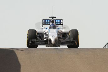 World © Octane Photographic Ltd. Tuesday 25th November 2014. Abu Dhabi Testing - Yas Marina Circuit. Williams Racing FW36 – Valtteri Bottas. Digital Ref: 1174CB7D8708
