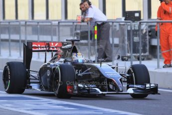 World © Octane Photographic Ltd. Tuesday 25th November 2014. Abu Dhabi Testing - Yas Marina Circuit. Sauber C33 – Marcus Ericsson. Digital Ref: 1174LB1D7774