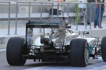 World © Octane Photographic Ltd. Tuesday 25th November 2014. Abu Dhabi Testing - Yas Marina Circuit. Mercedes AMG Petronas F1 W05 Hybrid – Nico Rosberg. Digital Ref: 1174LB1D8086